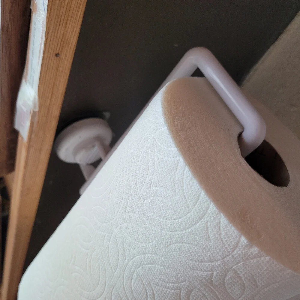 Non Drilling Paper Towel Holder Wall Mount